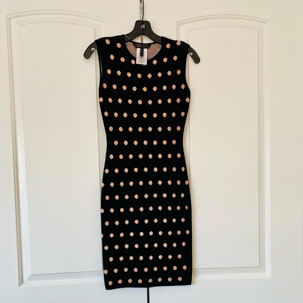 BCBGMAXAZRIA Jose Jacquard Cotton Blend Dress